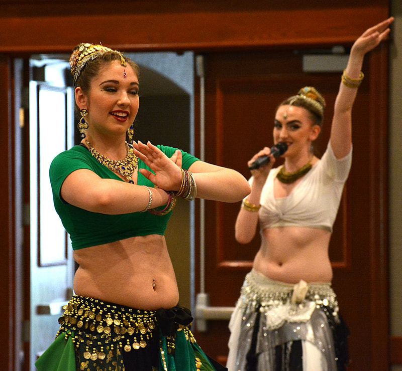 Take an Old Bag to Tea Fundraiser Belly Dancing